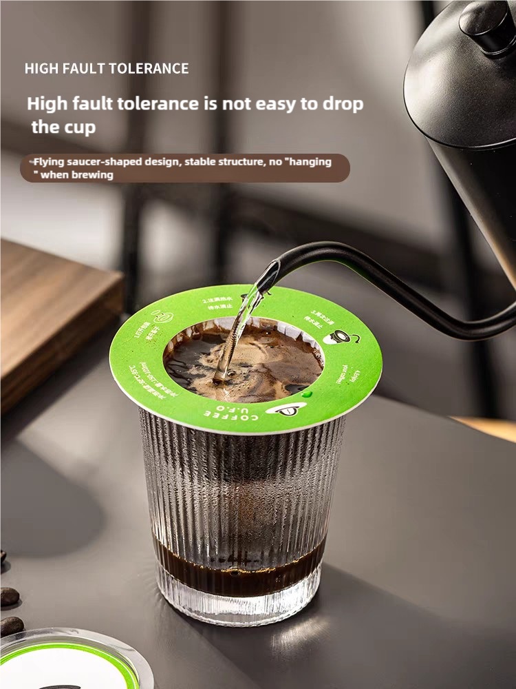UFO Style Disposable Coffee Filter Round Drip coffee Bag